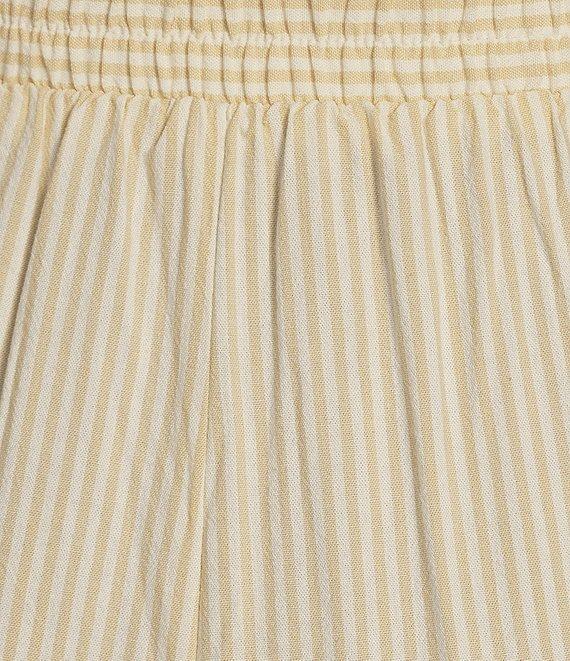 Blu Pepper Striped High Rise Pull-On Coordinating Pants Product Image