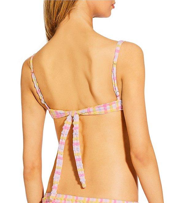 GB Seersucker Puff Classic Hipster Swim Bottom Product Image