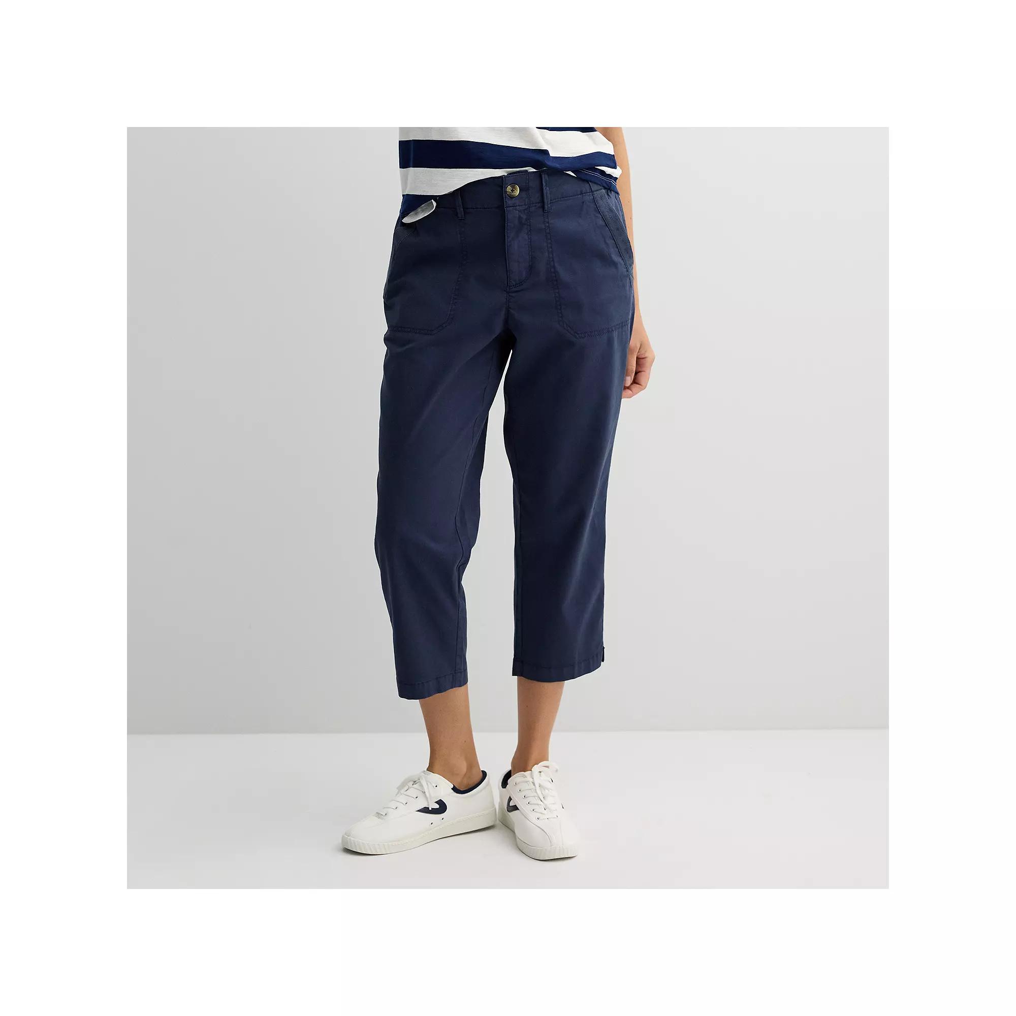 Women's Sonoma Goods For Life® Utility Capri Pants,  Product Image