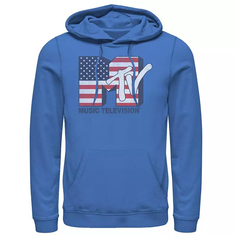 Men's Mtv Rock Usa Logo Hoodie,  Product Image