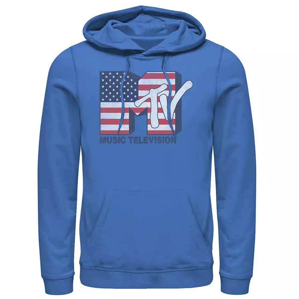 Men's Mtv Rock Usa Logo Hoodie,  Product Image
