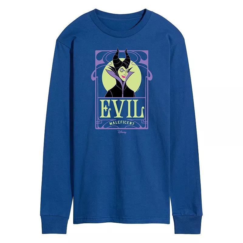 Disney Villains Men's Evil Maleficent Long Sleeve,  Product Image