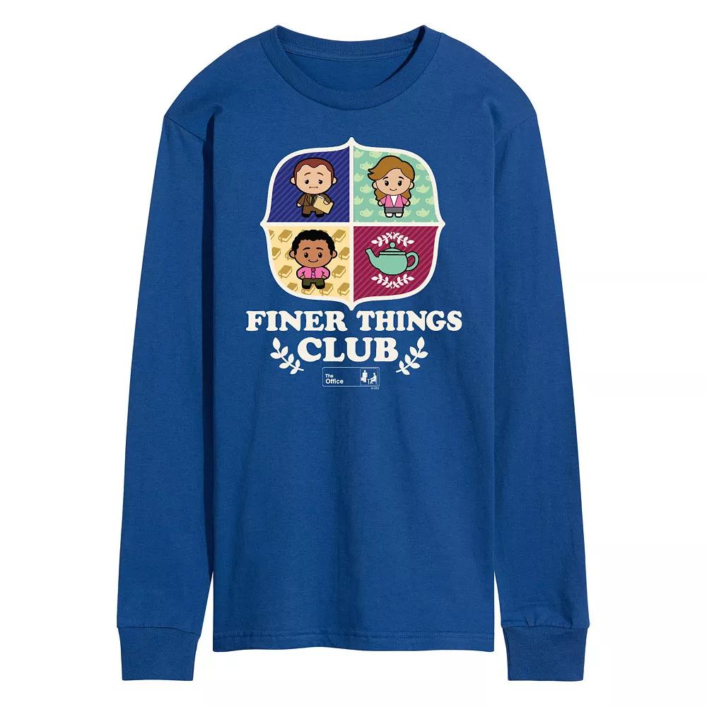 Men's The Office Finer Things Long Sleeve,  Product Image