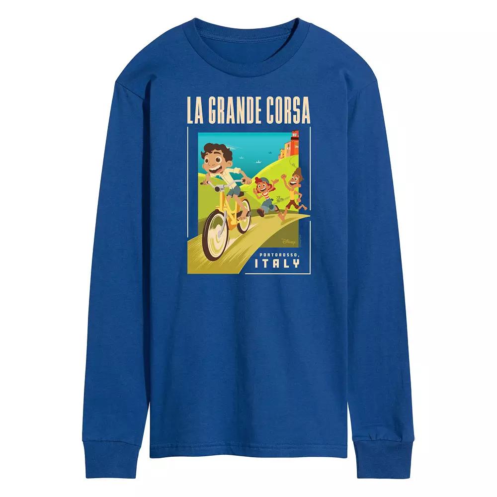 Disney's Luca Men's La Grande Long Sleeve Graphic Tee,  Product Image