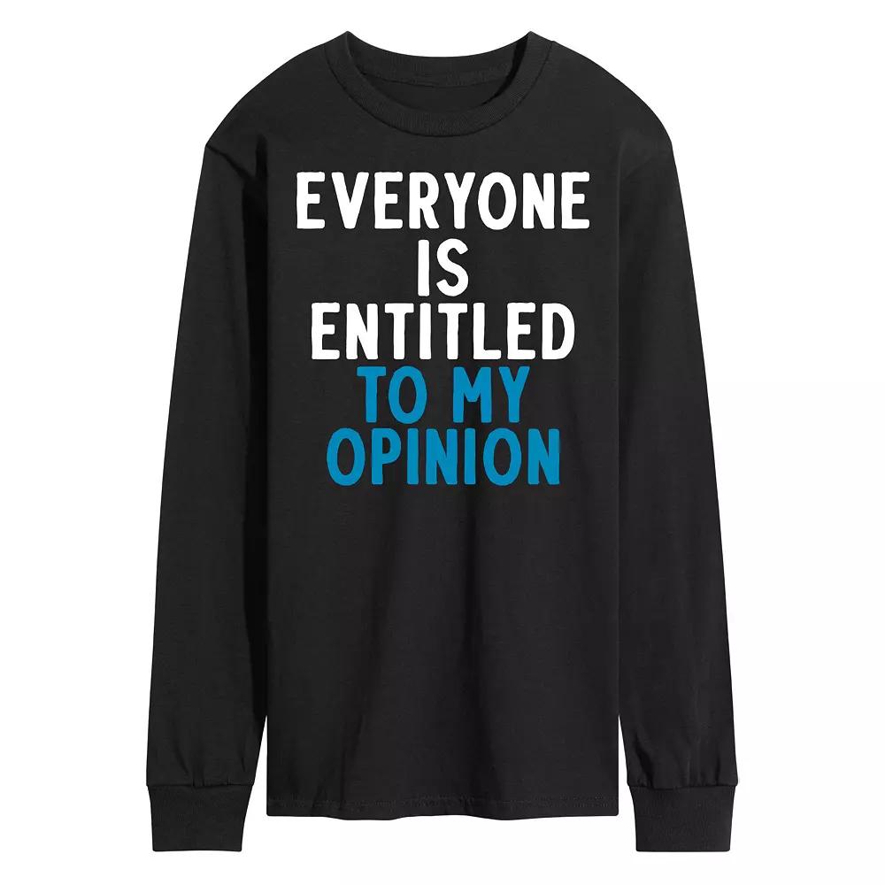 Men's "My Opinion" Graphic Tee,  Product Image