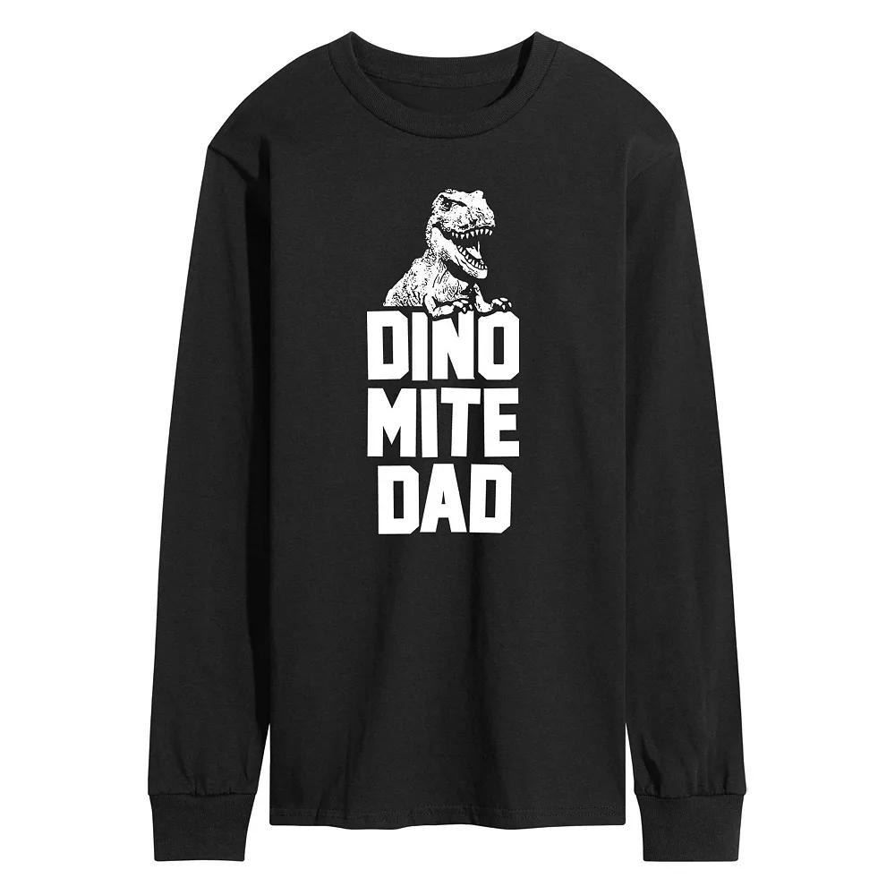 Men's Dinomite Dad Tyrannosaurus Rex Graphic Tee,  Product Image