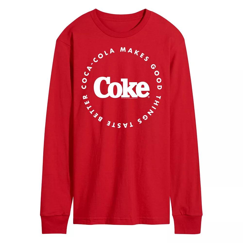 Men's Coca-Cola Coke Makes Things Taste Better Graphic Tee,  Product Image
