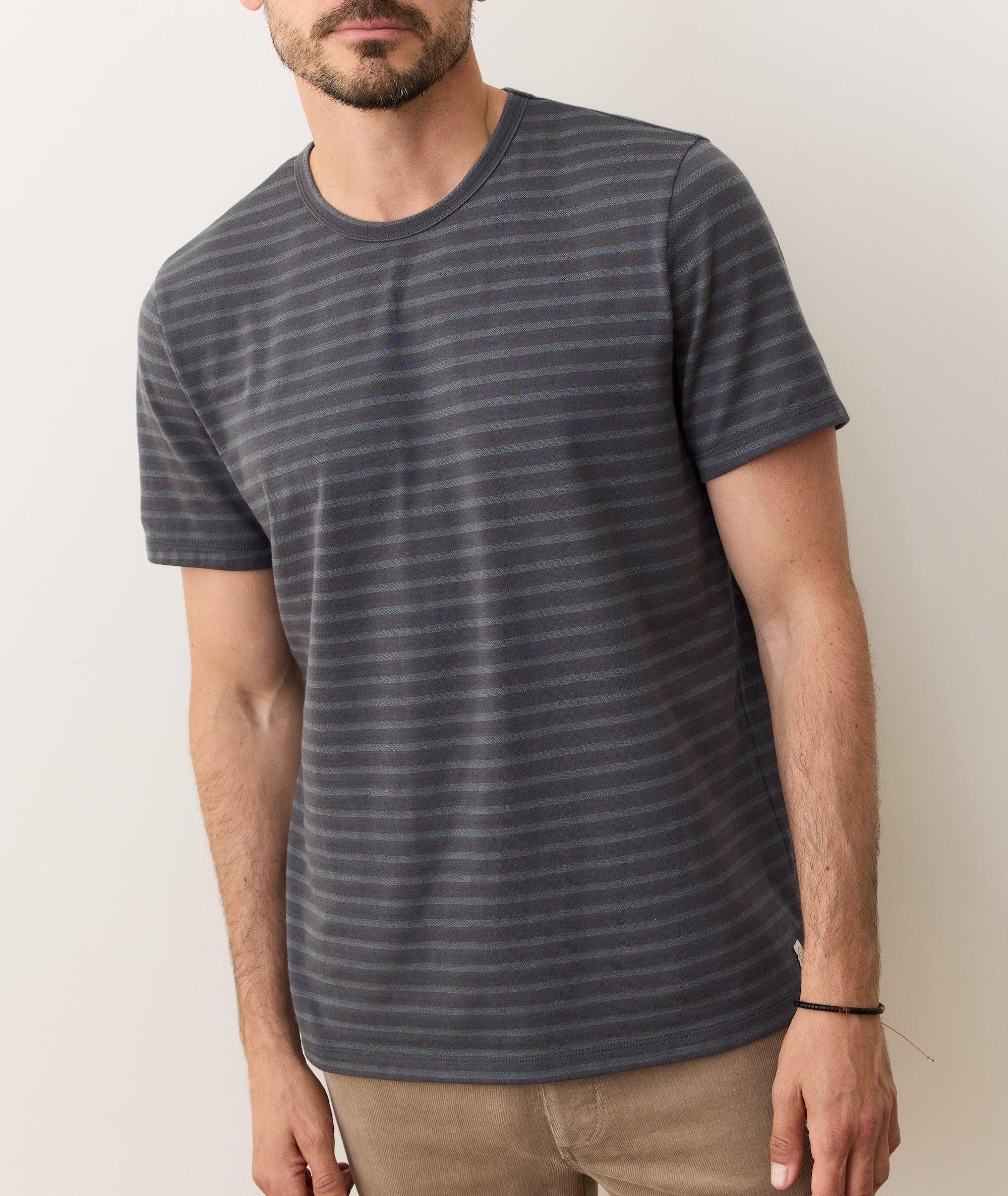 Signature Jacquard Crew Tee Product Image