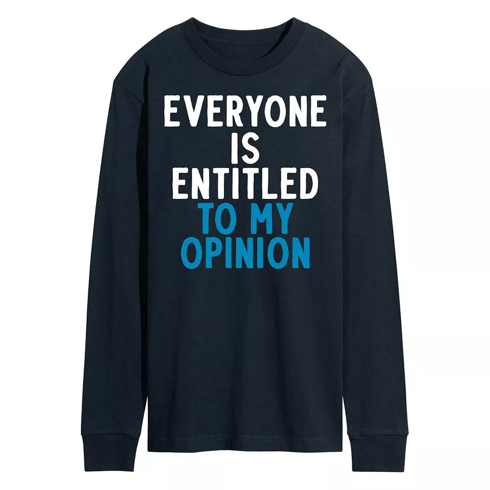 Men's "My Opinion" Graphic Tee,  Product Image