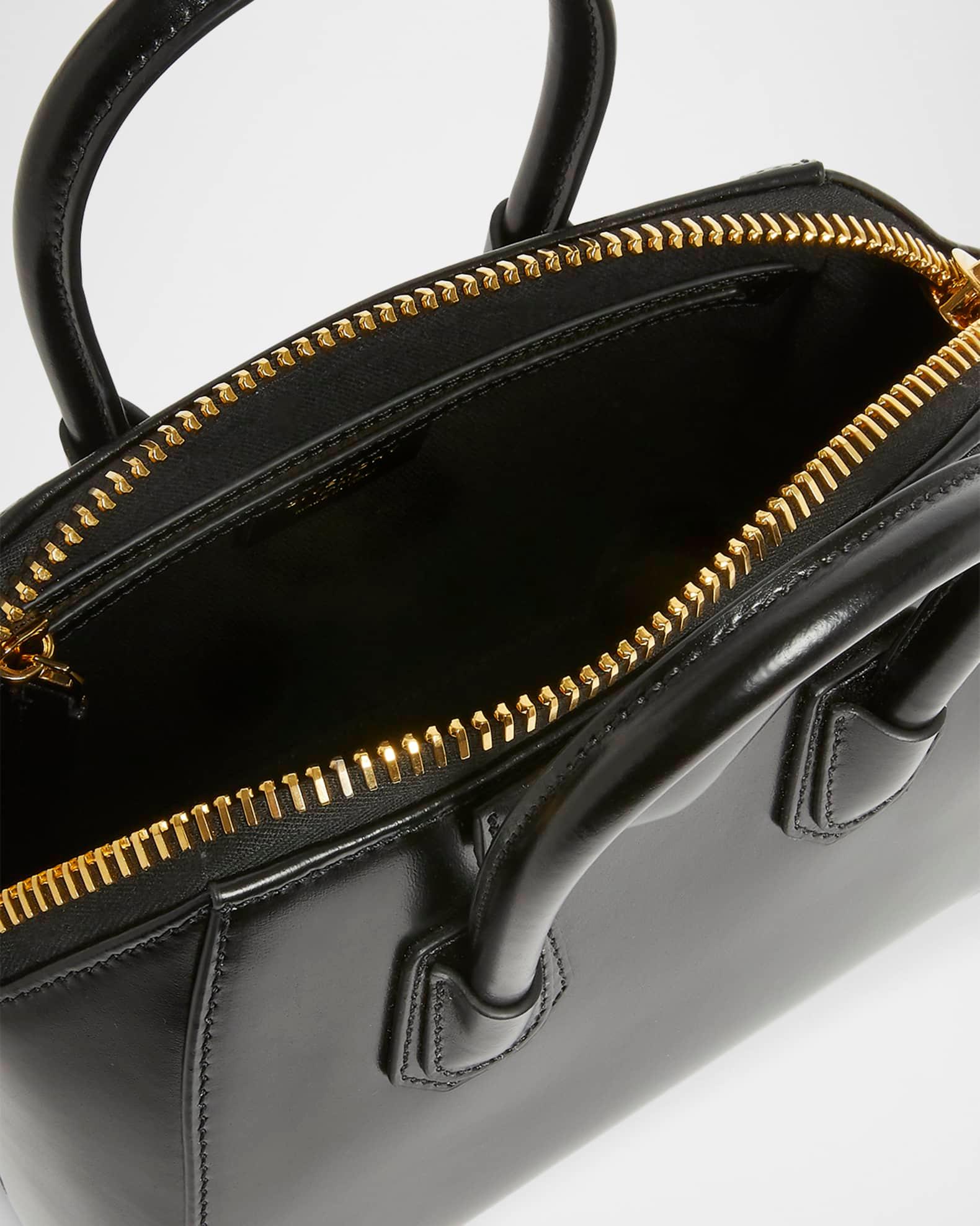 Antigona Mini Top-Handle Bag in Box Leather Product Image