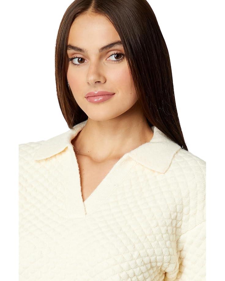 Scallop Edge Long Sleeve Cardigan Product Image