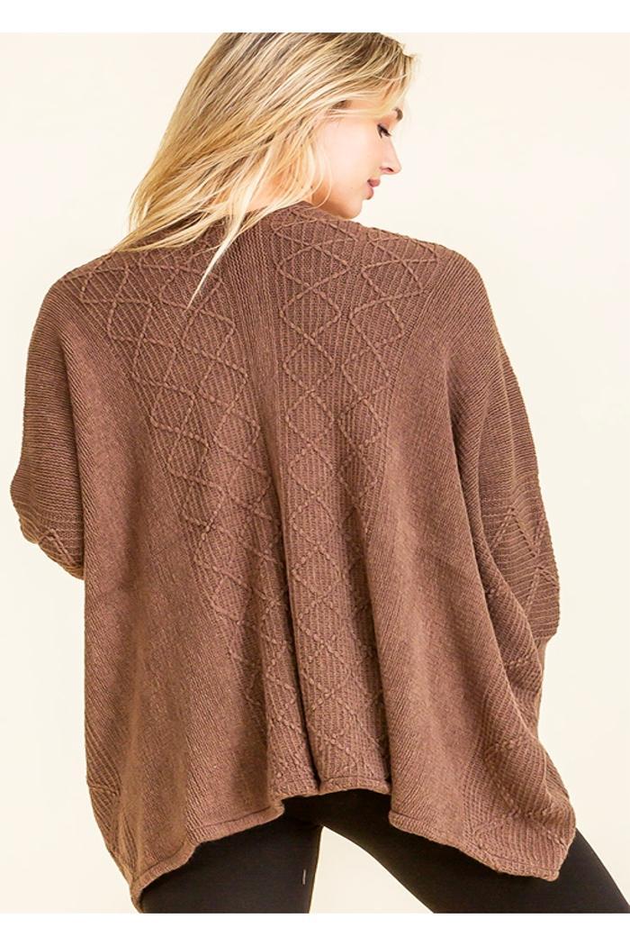 Slouchy knitted cardigan Product Image