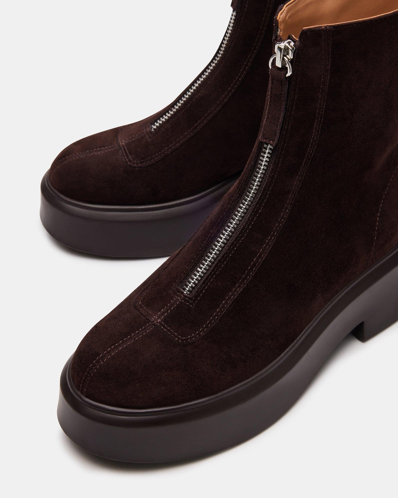 JONES CHOCOLATE BROWN SUEDE Female Product Image