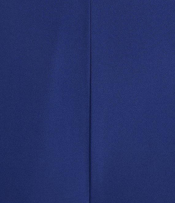 Investments Plus Bellwether Blue Pull-On Soft Straight Leg Pants Product Image