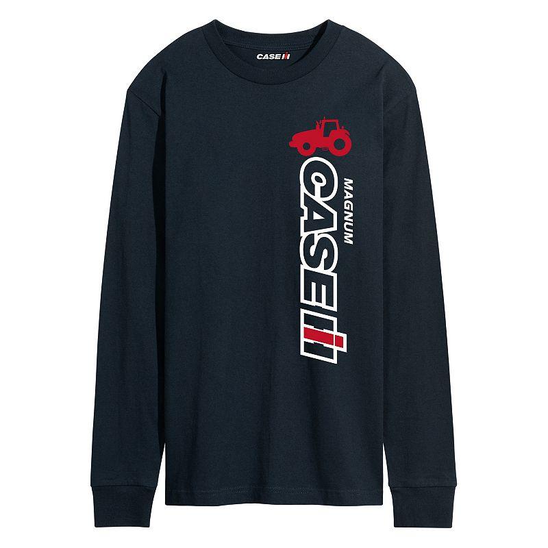 Men's Case IH Vertical Logo Long Sleeve Graphic Tee,  Product Image