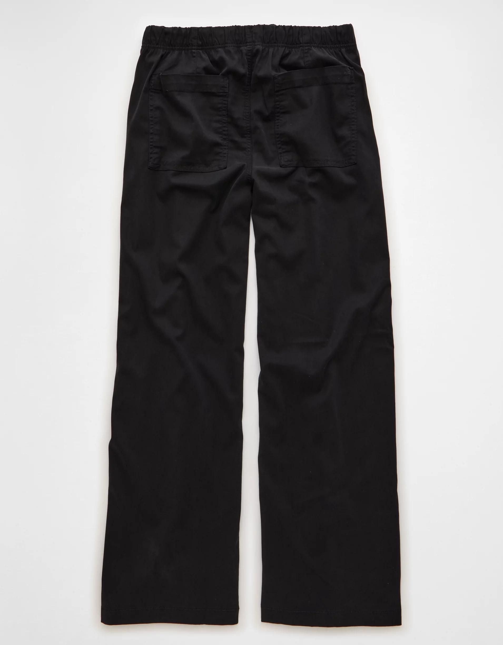 AE Mid-Rise Wide-Leg Pull-On Pant Product Image