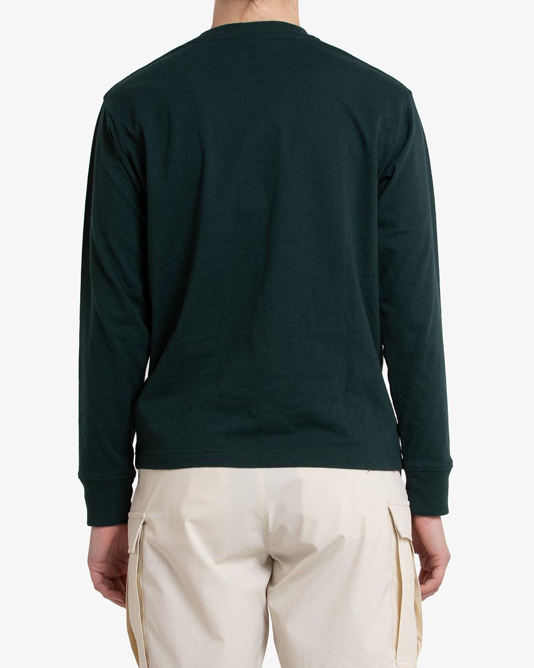 Foxtrot Long Sleeve Tee - Trek Green Product Image