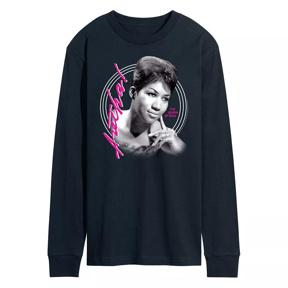 Men's Aretha Franklin Queen Of Soul Graphic Tee,  Product Image