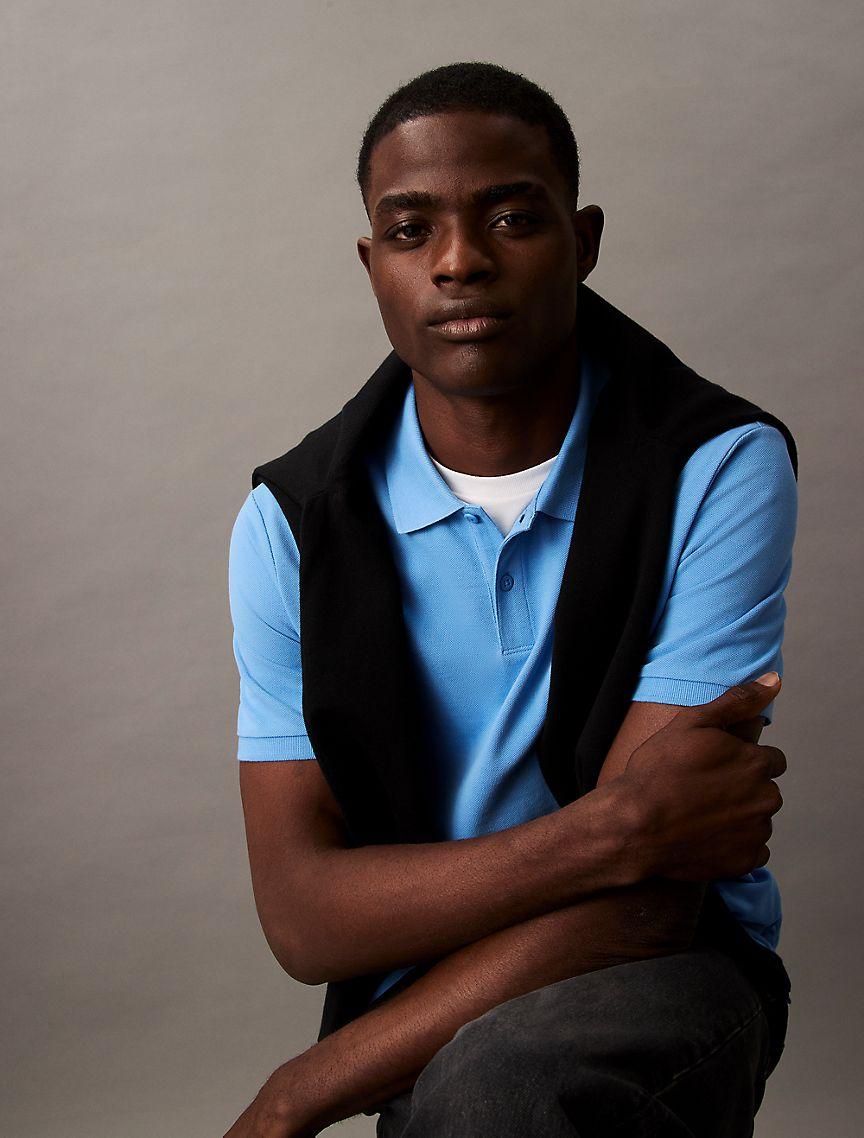 Cotton Pique Classic Polo Shirt  Product Image