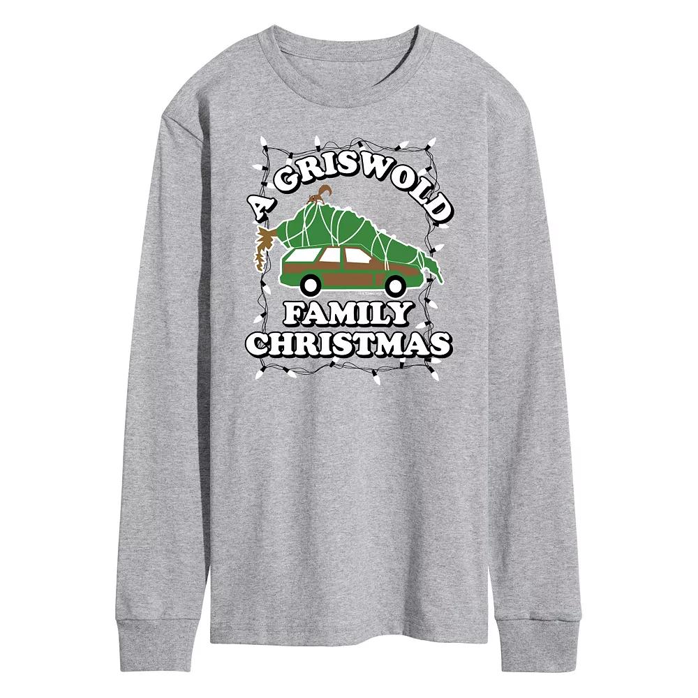 Men's National Lampoon's Christmas Vacation Griswold Van Long Sleeve Graphic Tee,  Product Image