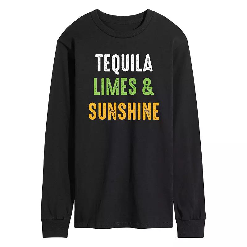 Men's Tequila Limes & Sunshine Long Sleeve,  Product Image