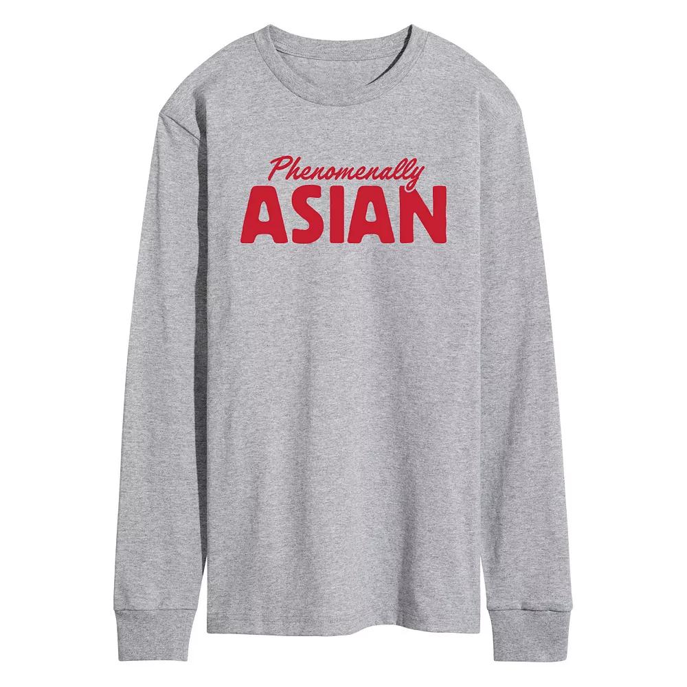 Men's Phenomenally Asian Long Sleeve Graphic Tee,  Product Image