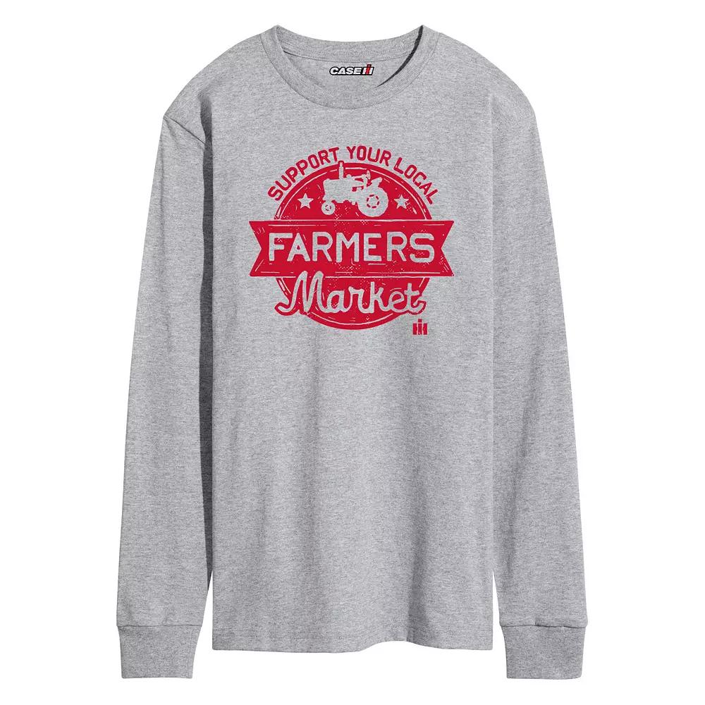 Men's Case IH Support Local Farmers Long Sleeve Graphic Tee,  Product Image