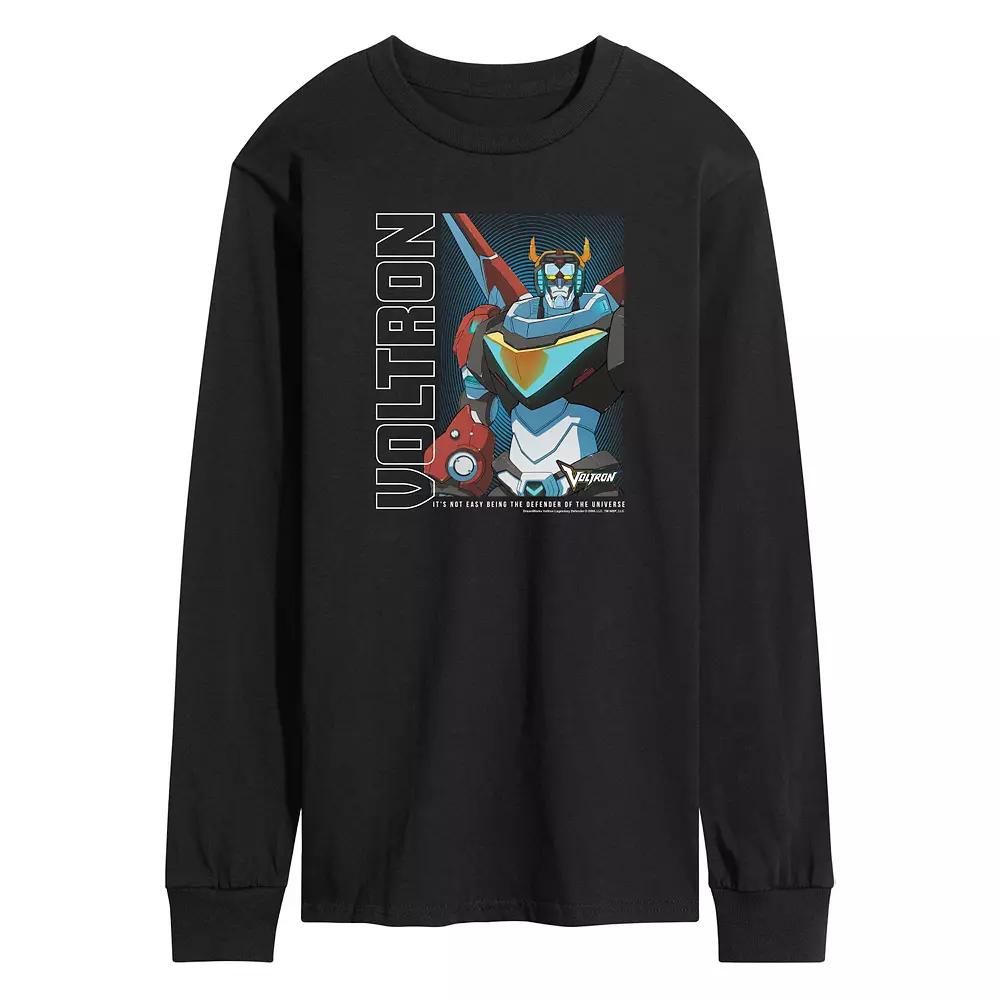Men's Not Easy Being Defender Of The Universe Long Sleeve Graphic Tee,  Product Image