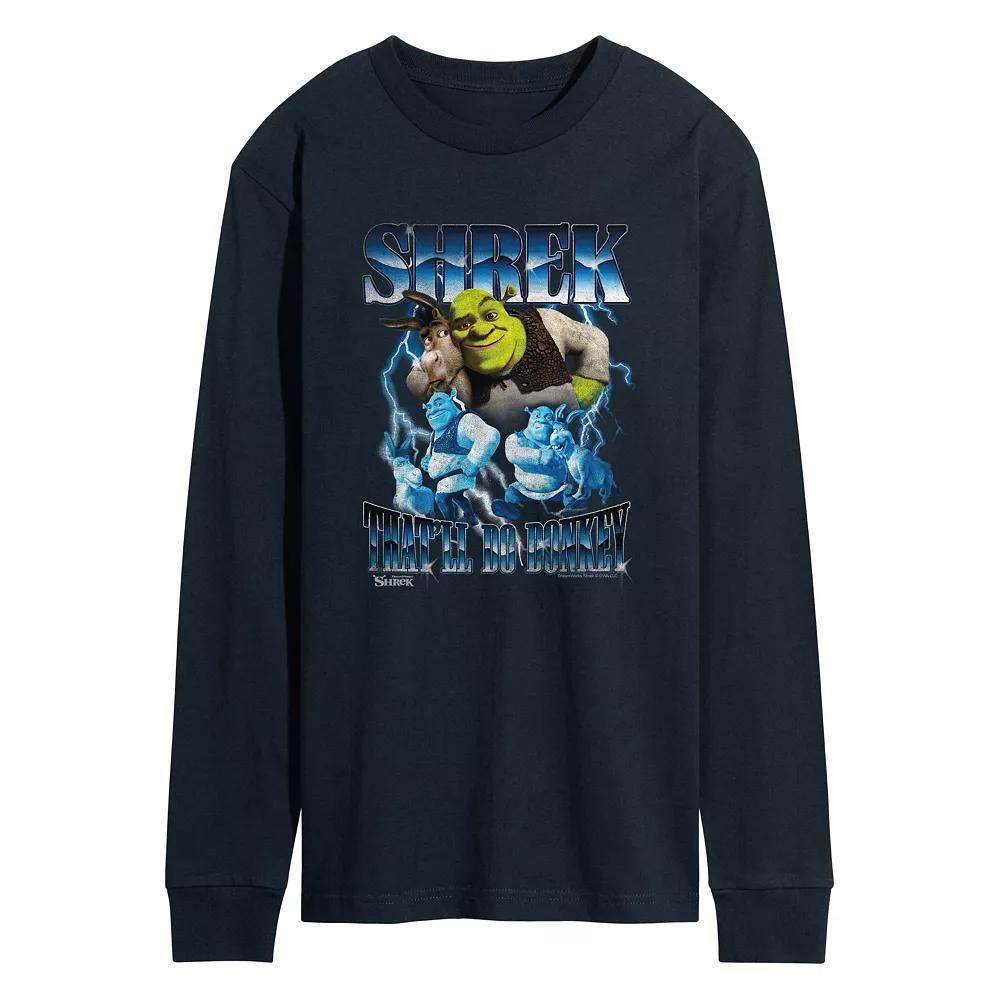 Men's Dr. Seuss The Grinch This Is Me Being Jolly Long Sleeve Graphic Tee,  Product Image