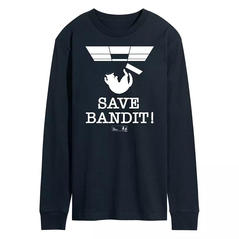 Men's The Office Save Bandit Long Sleeve Tee,  Product Image