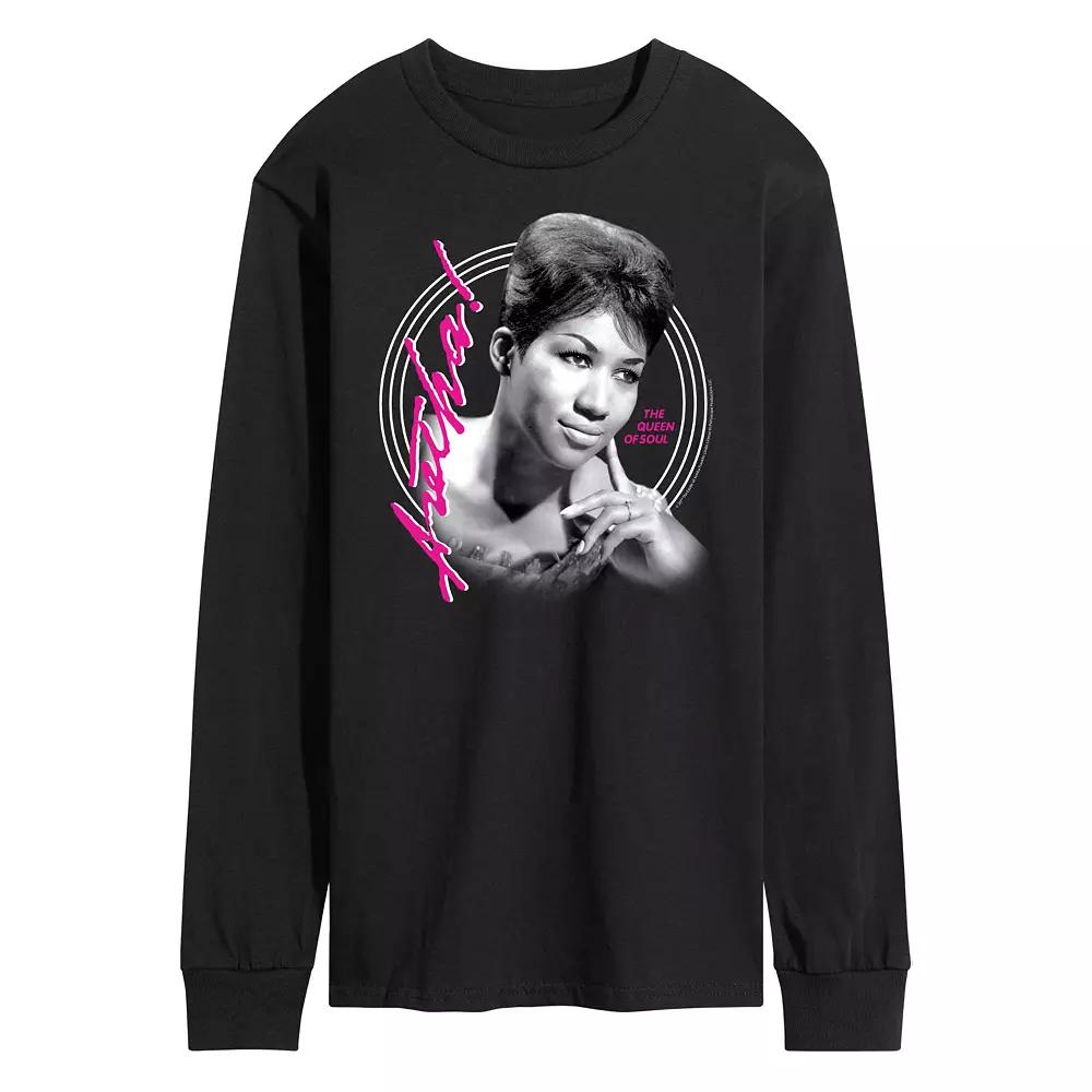 Men's Aretha Franklin Queen Of Soul Graphic Tee,  Product Image