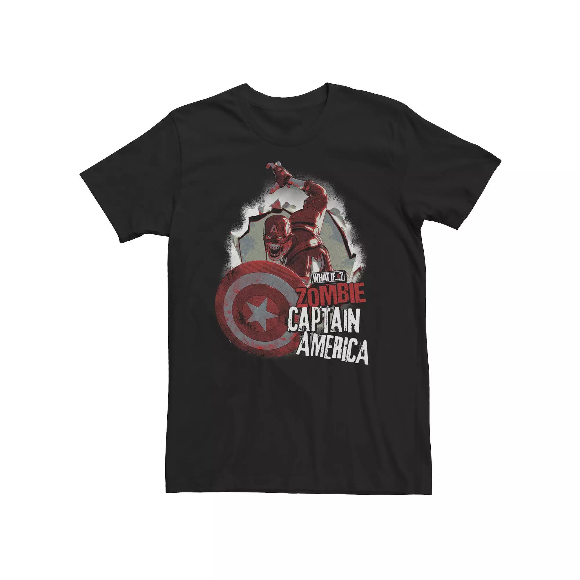 Men's Power Rangers Red Ranger Poly Portrait Tee,  Product Image