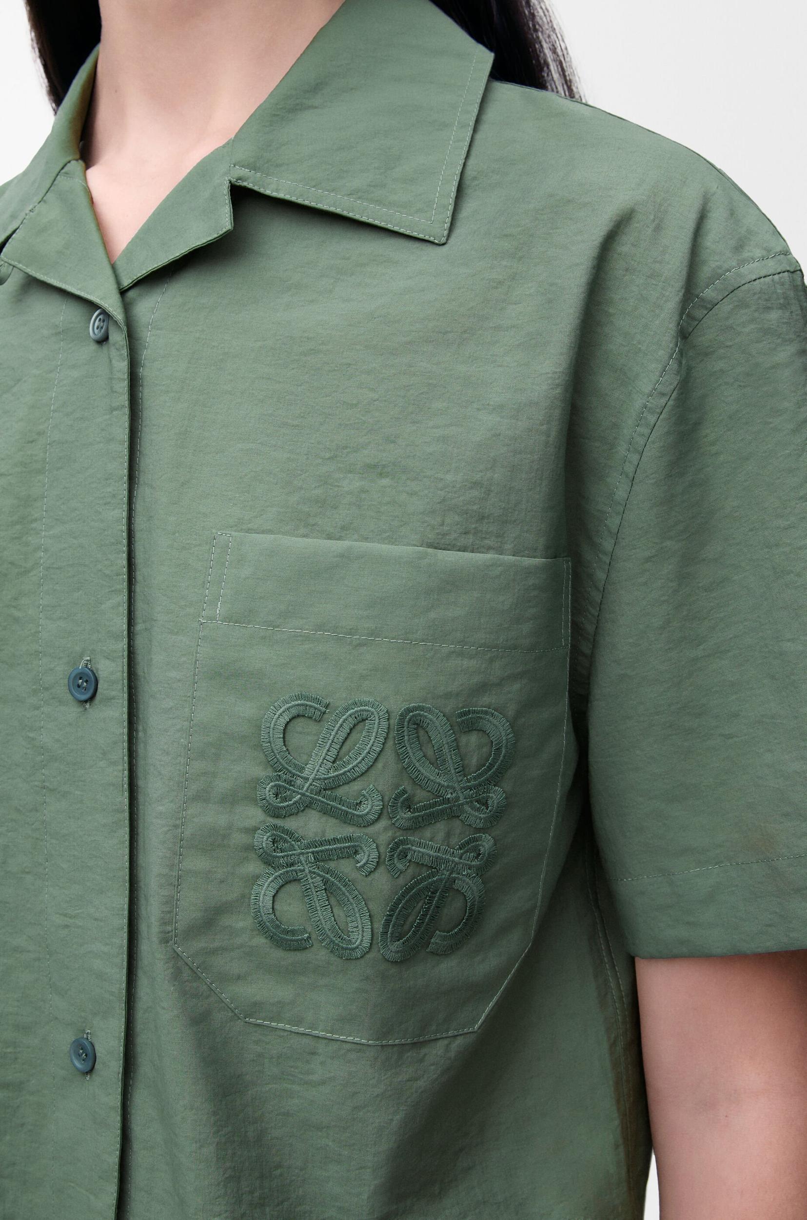 Short sleeve shirt in cotton blend Product Image