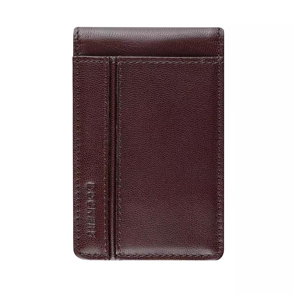 Men's Dockers® RFID-Blocking Leather Front Pocket Bifold Wallet with Removable Money Clip, Cordovan Product Image