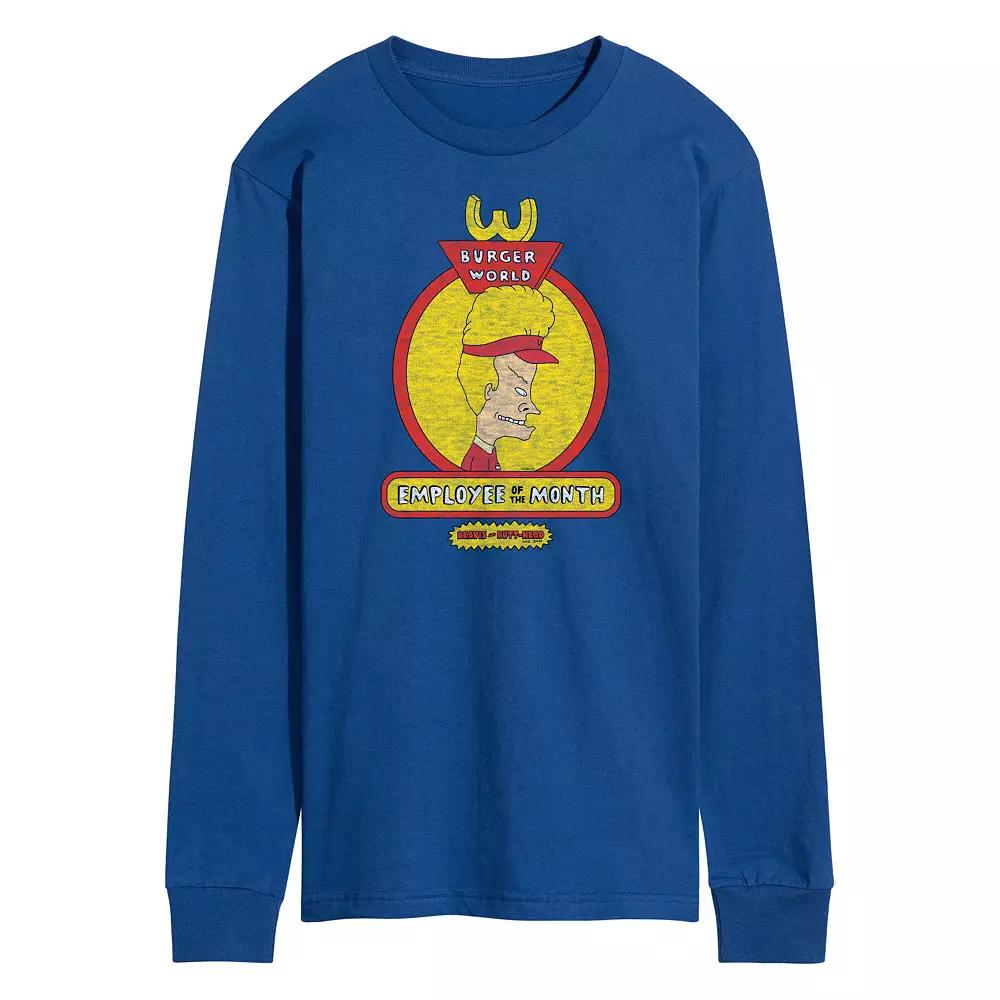Men's Peanuts Floral Circle Long Sleeve Tee,  Product Image