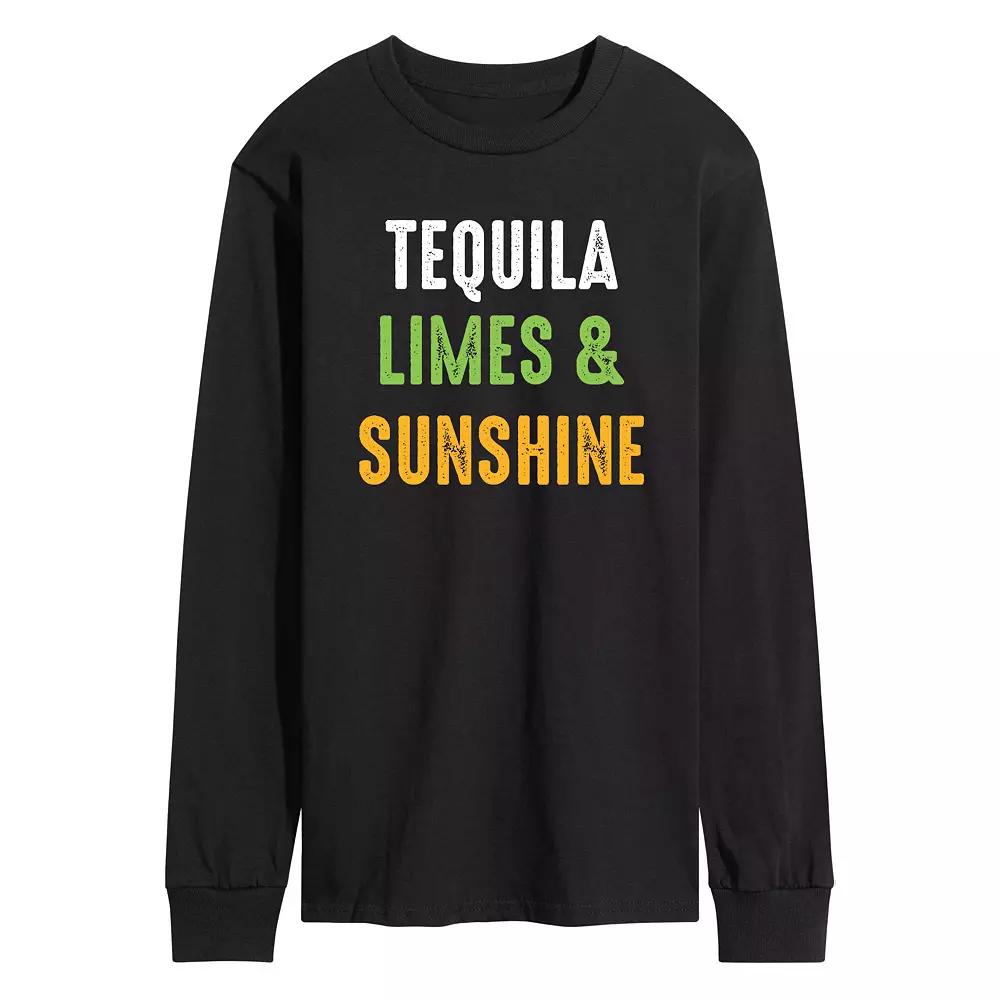 Men's Tequila Limes & Sunshine Long Sleeve,  Product Image