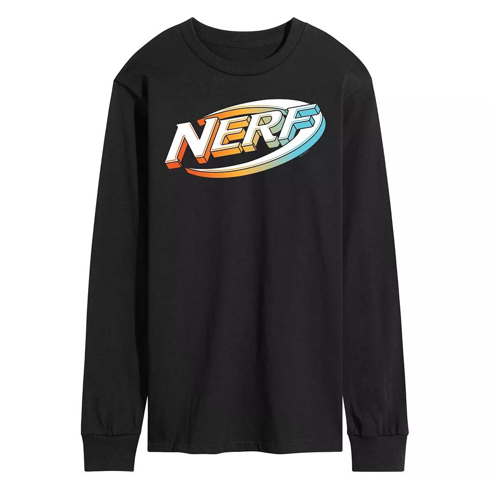 Men's Nerf 3D Logo Long Sleeve Graphic Tee,  Product Image