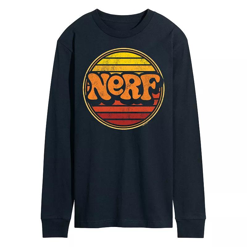 Men's Nerf Retro Sunset Long Sleeve Graphic Tee,  Product Image