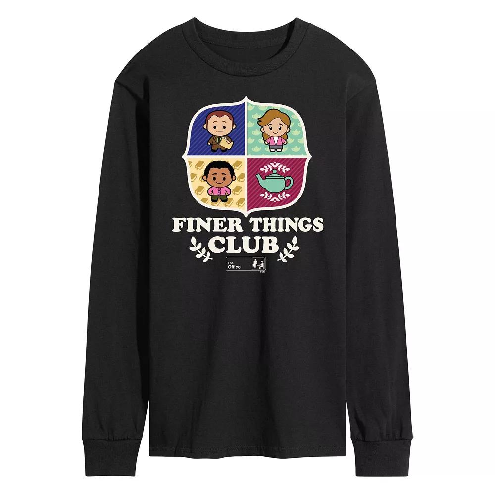 Men's The Office Finer Things Long Sleeve,  Product Image