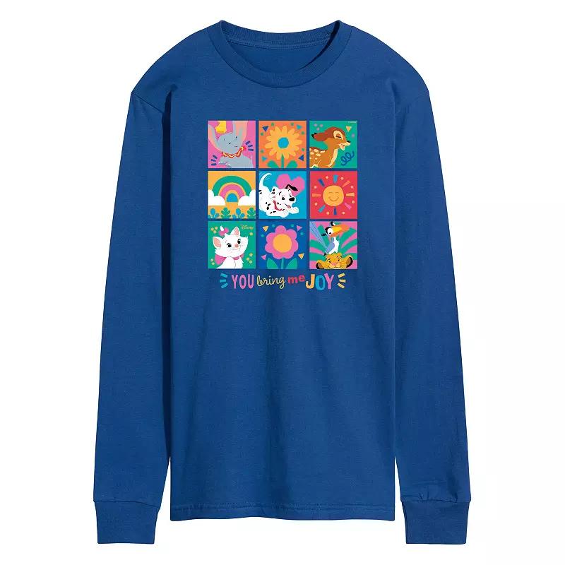 Disney's Men's You Bring Me Joy Long Sleeve Graphic Tee,  Product Image