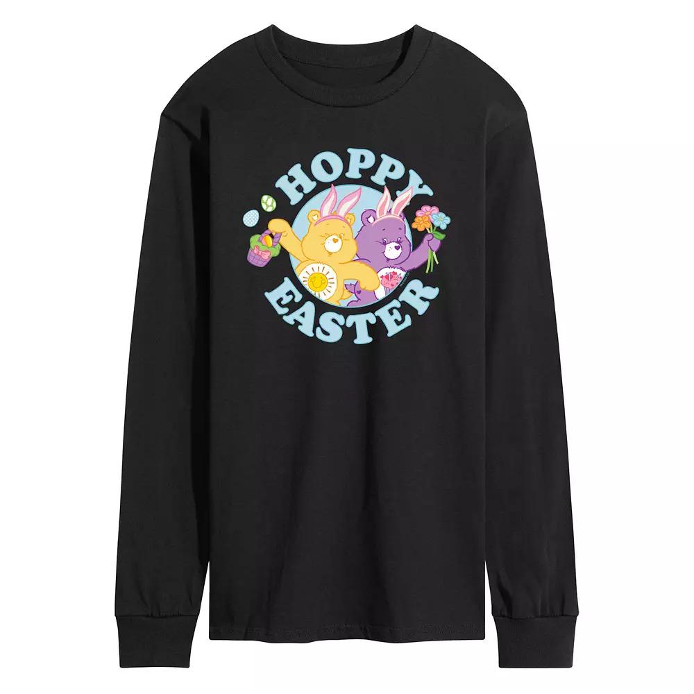Men's Care Bears Hoppy Easter Long Sleeve Graphic Tee,  Product Image