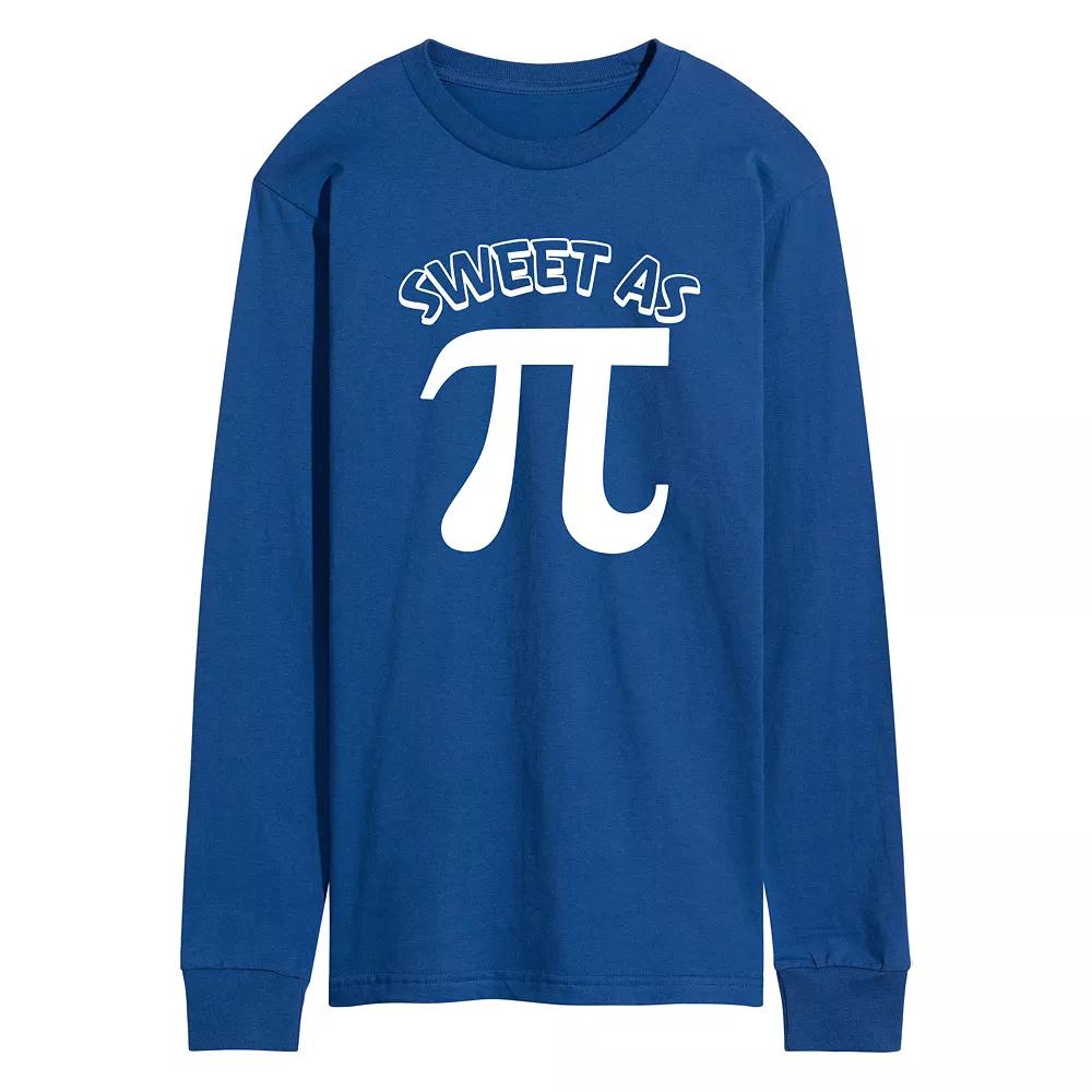 Men's Sweet As Pi Long Sleeve Tee,  Product Image