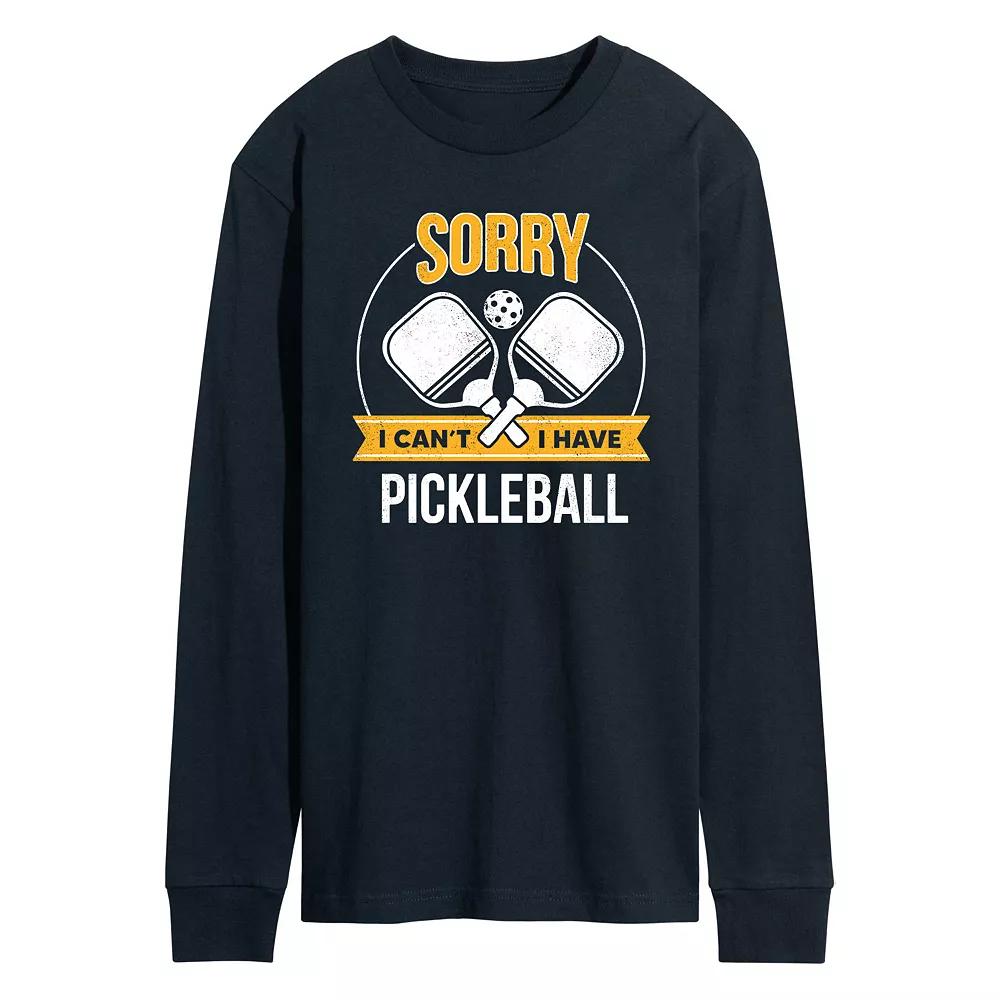 Men's Sorry Can't Pickleball Tee,  Product Image