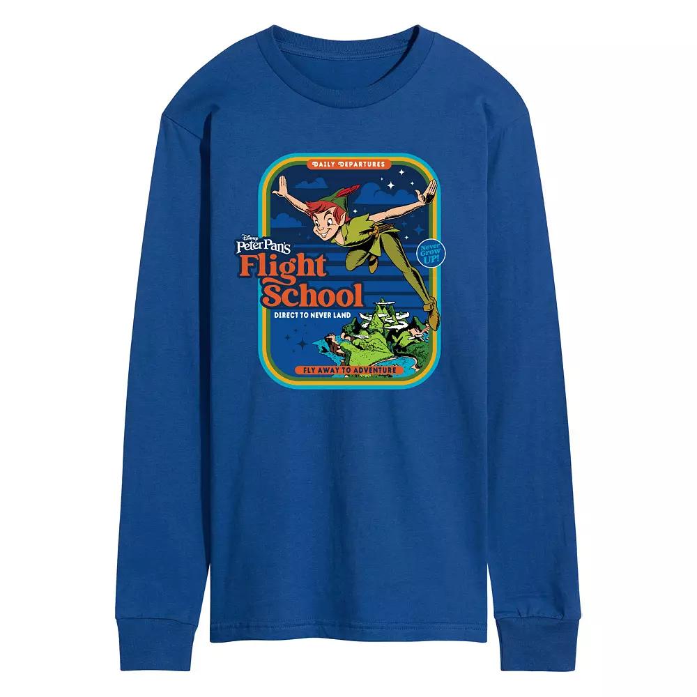 Disney's Peter Pan Men's Flight School Long Sleeve,  Product Image