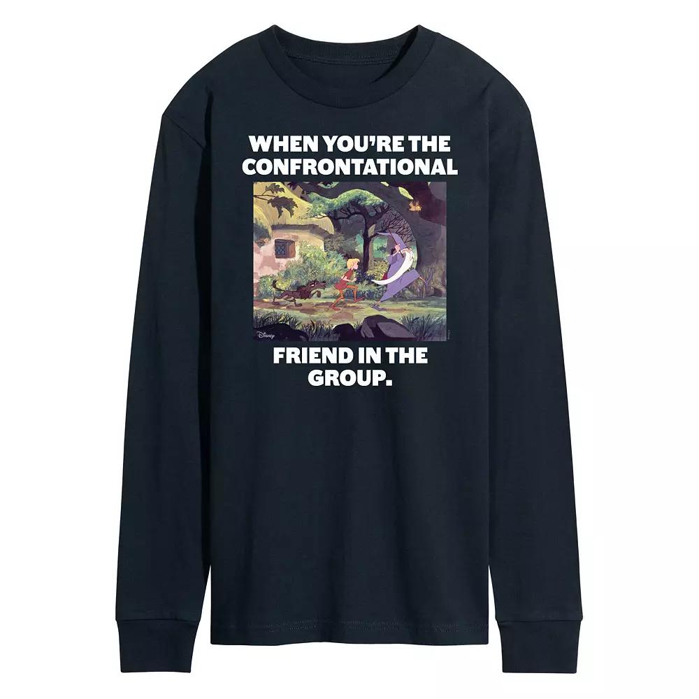 Disney's The Sword And The Stone Men's Long Sleeve Graphic Tee,  Product Image