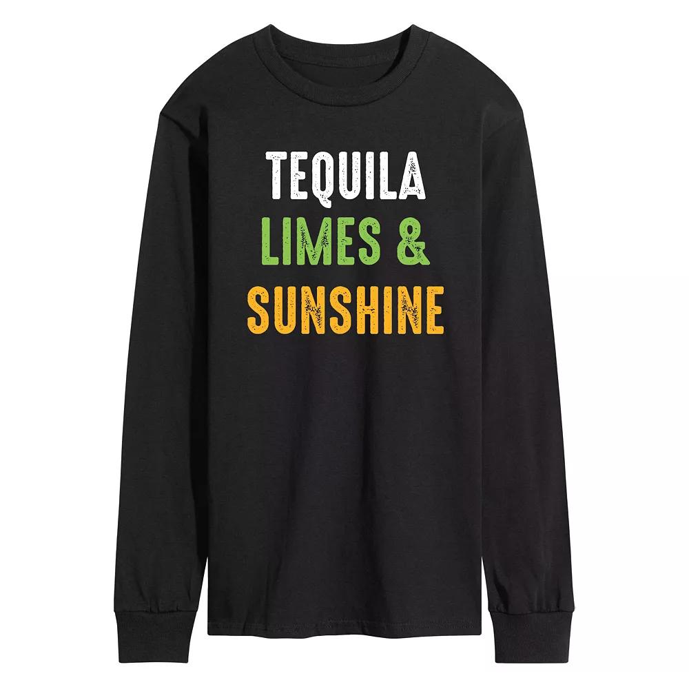 Men's Tequila Limes & Sunshine Long Sleeve,  Product Image
