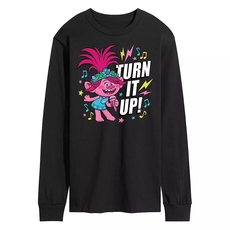 Men's Trolls Turn It Up Long Sleeve Tee,  Product Image