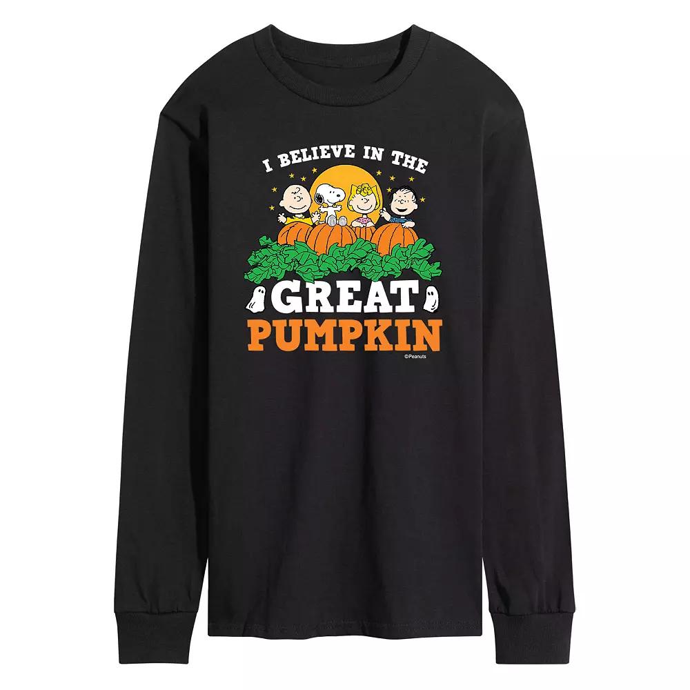 Men's Peanuts Great Pumpkin Long Sleeve Tee,  Product Image