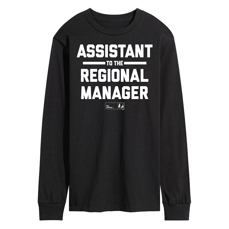 Men's The Office Assistant Regional Mgr Long Sleeve Tee,  Product Image