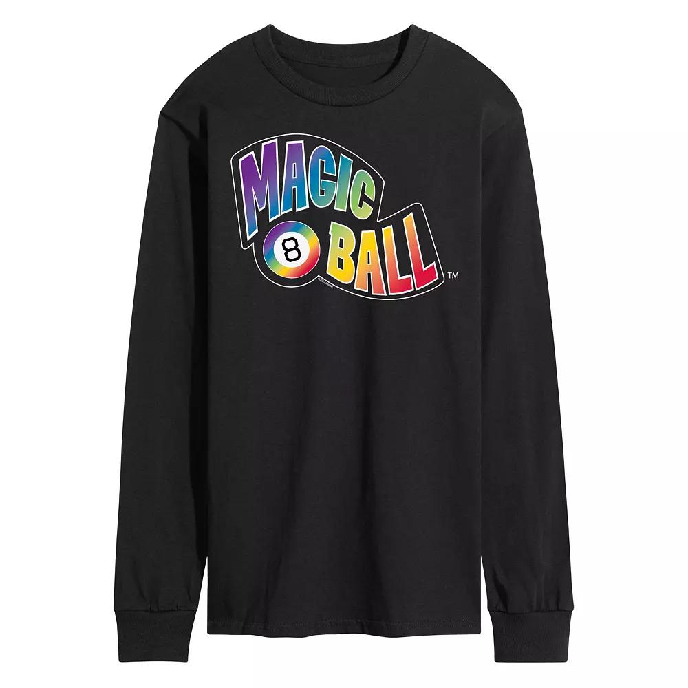 Men's Magic 8 Ball Rainbow Long Sleeve,  Product Image